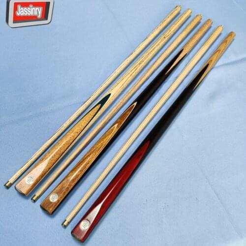 Jassinry 1/2 split 9.5mm snooker cues in ash wood colorful inlay wooden Pool cues Billiards accessories