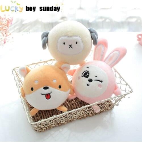 Animals Type Squeeze Toy Plush Corgi Rabbit Sheep Slow Rising Kawaii Squish Toy for Kids Stress Reliever Squeeze Toy