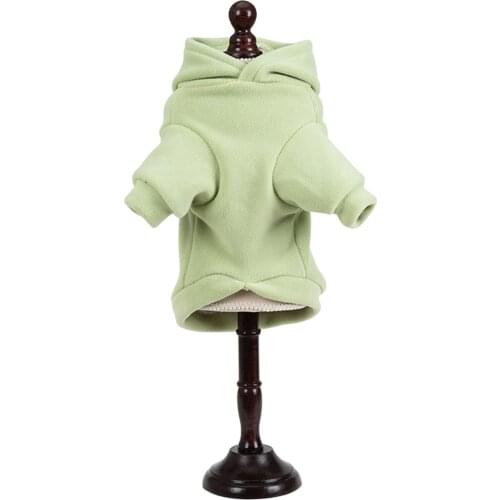 Pet Clothes Dog Hoodie Sweatshirts Pullover Cotton Cat Jackets Soft Warm Winter Dogs Clothes for Small and Medium Pets 7 Sizes