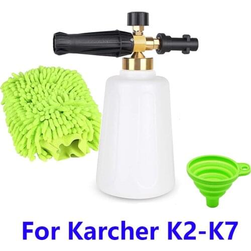 Foam Generator Foam Cannon Foam Nozzle Car Foam Wash for Karcher K2 K3 K4 K5 K6 K7 Tornado Gun High Pressure Washer Car Washer