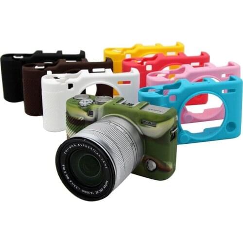 Rubber Skin Silicone Camera Body Case Cover Protector Bag Armor Soft Housing Frame For Fujifilm XA3/XA5/XA10/XA20 New