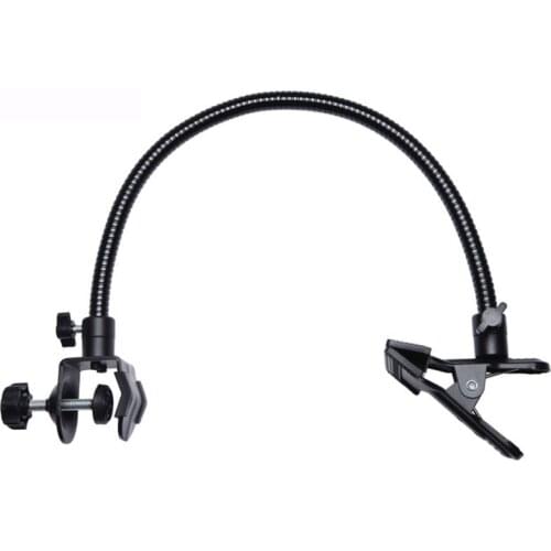 Universal Regular Wand Holder with L58*4cm Gooseneck,AV Vibrator Clamp,Sex Machine Combination as Third Hand Attachment-ShenA-01