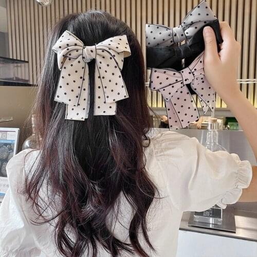 Fabric Ribbon Bow Hair Pins Headband Spring Clip Luxulry Jewelry Bride Headpiece Wedding Hair Accessories for Women Girls