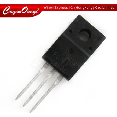 10pcs/lot FQPF6N60C TO-220 6N60C 6N60 TO220 FQPF6N60 TO-220F new MOS FET transistor In Stock