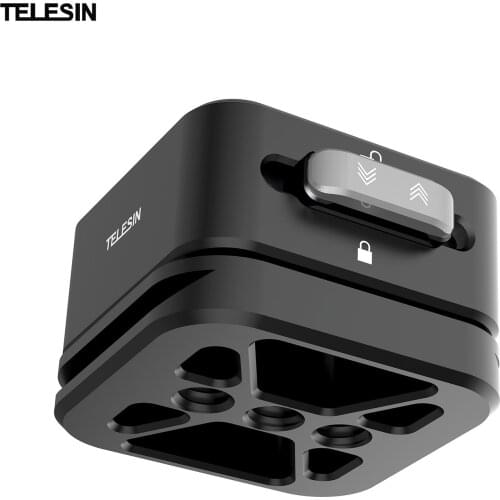 TE-ZJZ-003 Quick Release Plate Tripod Ball Head Mount w/ Arca-Type Base Mount 1/4 Inch Screw for Tripod DSLR ILDC Action Cameras