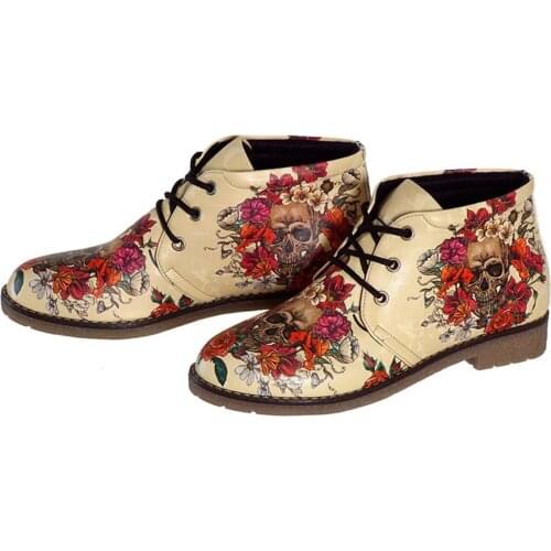 Digital printed women hashpapi boots