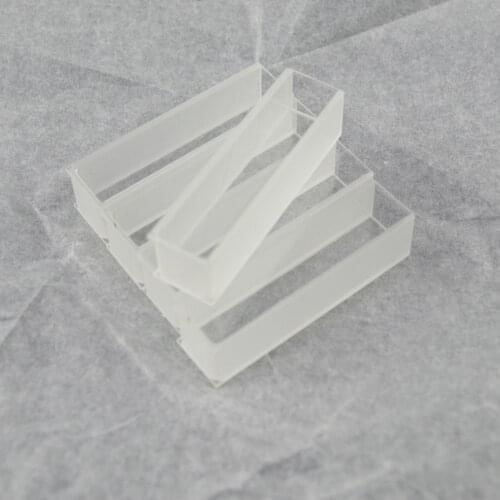 Cuvettes 721 optical glass 10mm cell cuvette each bid for 10pcs