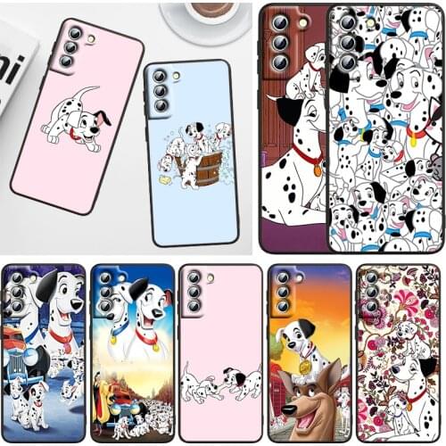 Disney 101 Dalmatians Shockproof Cover for Samsung Galaxy S21 S20 FE Ultra Lite S10 5G S10E S9 S8 Plus Black Phone Case