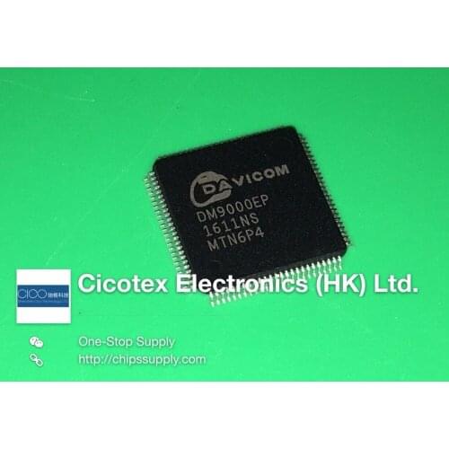 DM9000EP TQFP100 DM 9000 EP ISA to Ethernet MAC Controller with Integrated 10/100 PHY DM9000E-P