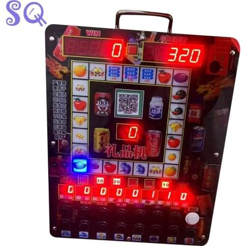 Gambling house slot machine fruit forest wall-mounted diy cabinet with adjustable winning rate horn button key Upper points