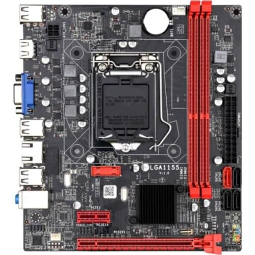 B75 Motherboard Set with Core LGA 1155 I5 3570 CPU Support DDR3 1600MHz USB3.0 SATA3.0 VGA for Desktop