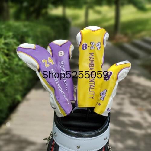 Mamba Spirit Golf Club Driver Fairway Wood Hybrid UT Headcover Basketball Jersey Golf Club Accessories Equipment