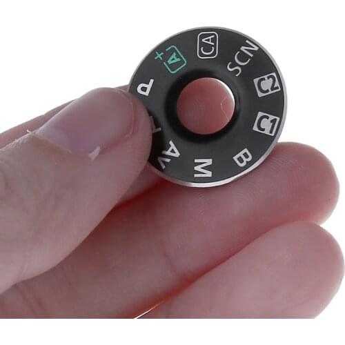 2021 New Camera Function Mode Dial Turntable Label Top Cover Button Unit Interface Cap Plate Repair Kit for canon EOS 6D Cam