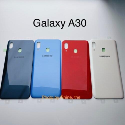 Original Housing Case For Samsung Galaxy A30 2019 A305 A305F A305FN/DS Battery Back Cover Door Rear Cover Repair Part Plastic