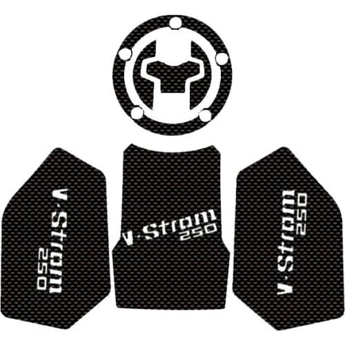 For Suzuki DL250 V-STROM DL 250 VSTROM Motorcycle Protector Anti slip Oil Tank Pad Sticker Gas Knee Grip Traction Side 3M Decal