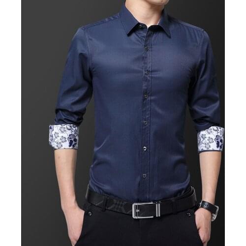 New Arrival White Shirt Men Long Sleeve Business Casual Shirts Men Dress Shirts Comfortable Clothing Camisa Masculina