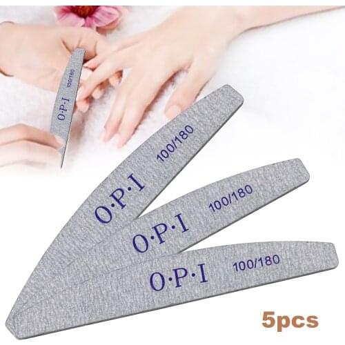 Nail Art Sanding Buffer Buffing Manicure Acrylic UV Gel File Tool 100/180