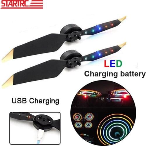 STARTRC DJI Mavic pro flash word LED Propeller DIY programmable Arbitrary 8331 Low-Noise Quick For dji mavic Drone Accessories