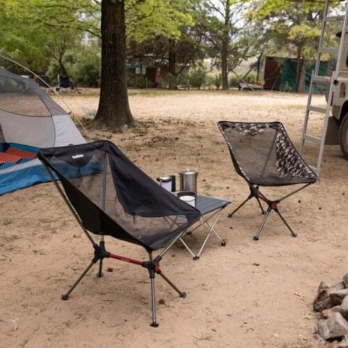Naturehike 300D Oxford Cloth Nylon Aluminum alloy Mesh Beach Picnic Fishing Chair Lightweight Portable Foldable Camping Chair