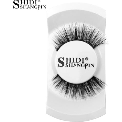 1Pair Natural False Eyelashes Makeup 3d Mink Lashes Eyelash Extension Make Up Real Siberian Strip Mink Eyelashes