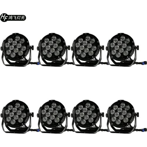 12x18W RGBWA+UV Outdoor waterproof par light RGBW 4in1/RGBWA+UV 6in1 12x18w Led par light DMX512 waterproof led lights