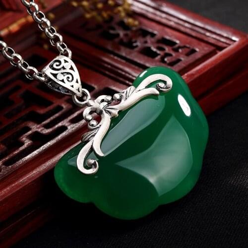 2018 Promotion Real Fine Chrysanthemum Restoring Ancient Ways Is Hollow-out Mosaic Ruyi Pendant Chain Female Long Sweater