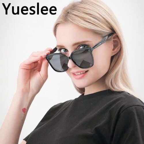 46862 Womens Polarized Sunglasses Luxury Sunglasses Men Women Fashion Shades Uv400 Vintage Glasses Woman Sunglasses