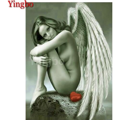 Diamond embroidery sexy angels woman Love 5d diy diamond painting Mosaic 5d rhinestone art Diamond painting stickers decor