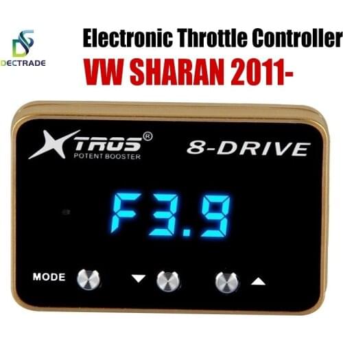 Dectrade Car Electronic Throttle Controller Racing Accelerator Potent Booster For Volkswagen VW Sharan 2011- Tuning Parts