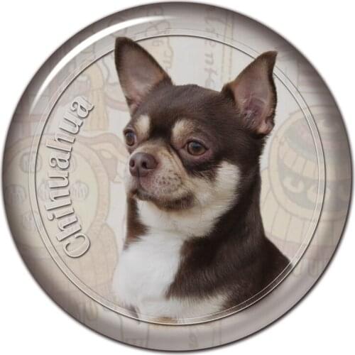 B0813# 13CM/17CM Self-Adhesive Decal Chihuahua Dog V5 Car Sticker Decors on Bumper Rear Window Laptop