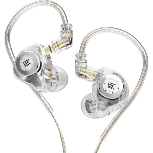 KZ EDX Pro Dynamic In Ear Earphone HIFI DJ Monitor Earphones IEM Earbud Sport Noise Cancelling Headset 15 days presale