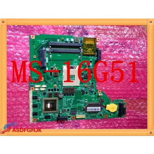 FOR MSI Ms-16g5 Ge620dx Series Laptop Intel Motherboard Ms-16g51 Ver 2.0 100% TESED OK
