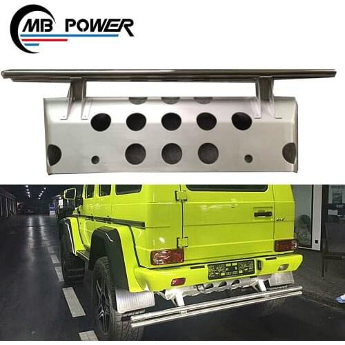 G class 4X4 WIDE rear guard W463 G63 G500 G400 G350 Stainless steel material 1990~2018y rear skid plate rear bumper plates