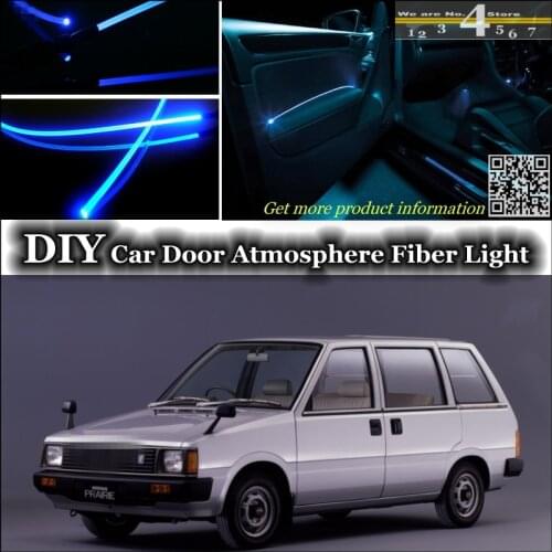 Interior Ambient Light Tuning Atmosphere Fiber Optic Band Lights For Nissan Prairie Multi Stanza Wagon Liberty Axxess Door