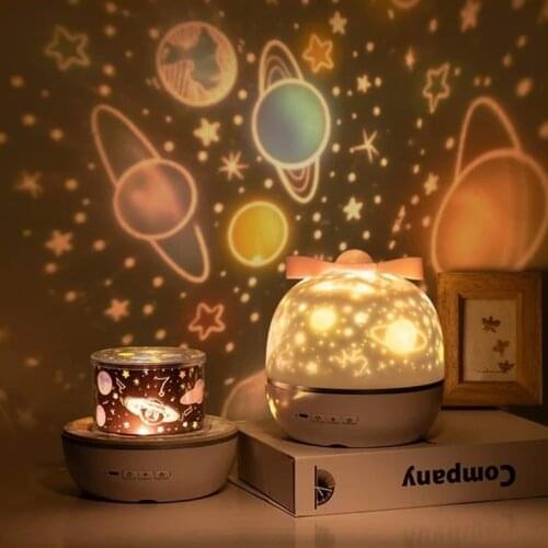 Romantic 360 Rotation Starry Sky Projector Led Starry Sky Projector Lamp Star Light For Girlfriend Kids Gifts
