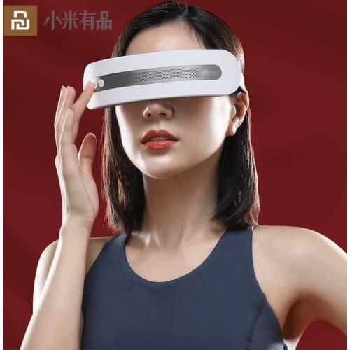 Momoda Electric Eye Massage Portable Bluetooth Music Cold Hot Compress Massager Eye Care Tool Relieve Edema Dark Circles Youpin