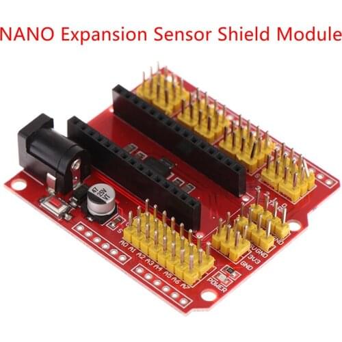 NANO I/O IO Expansion Sensor Shield Module For Arduino UNO R3 Nano V3.0 3.0 Controller Compatible Board I2C PWM Interface 3.3V