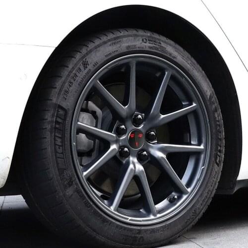 Suitable for Tesla Model 3 hub cover modification accessories decorative wheel cap modified decorative cover