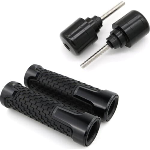 For Honda XL 1000 V Varadero Motorcycle Handlebar Grips Handle Bar End Plugs CNC Aluminum