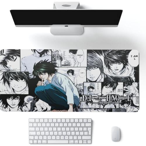 Anime Death Note Durable Rubber Mouse Mat Pad Top Selling Wholesale Gaming Pad mouse keyboard mouse pad laptop manga mouse pad