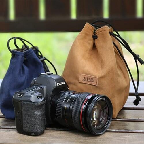 Retro Protector Case Soft Bag Pouch for Canon Nikon Sony DSLR & Mirrorless Camera 760D 70D 5D3 D800 D7200 D5300 A7R2 A6300 XT-20