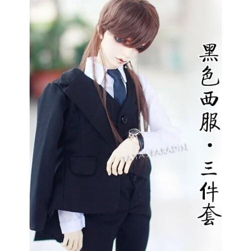 1/3 1/4 scale BJD accessories Suit (coat+vest+pants) doll clothes for SD.Not included doll, shoes and other accessories