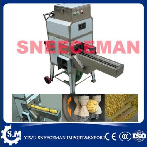 Sweet corn sheller machine commercial fresh corn seeds remover machine frozen corn sheller making machine