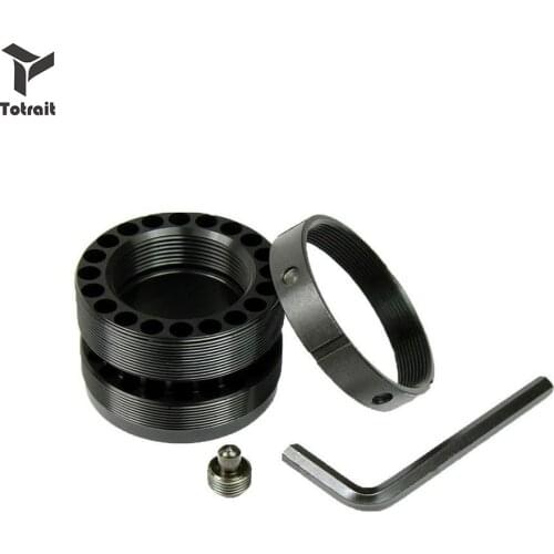 TOtrait Tactical Front End Cap M4 5.56 Barrel Nut Ring Steel Handguard Free Float Quad Rail Handguard for AR Rail System