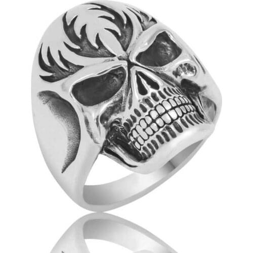 Tevuli 925 Sterling Silver Dry Head Men Ring
