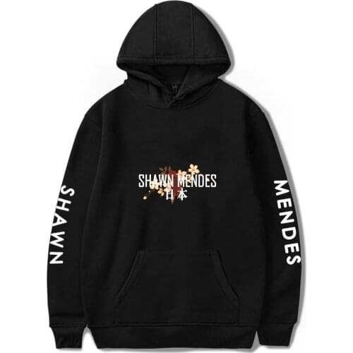 Shawn Mendes Hoodie Autumn Women Hoodies Print Hip Hop Sweatshirt Mens Long Sleeve Hoodies Pullovers Girls Female Femme