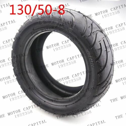 High performance 130/50-8 Tubeless Tire Tyre For Electic Scooter Motorcycle ATV Moped Parts