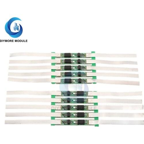 BMS 1S 3.7V 2A 3A 4.5A 6A 7.5A 9A 18650 Li-Ion Lithium Battery Charge Board with Solder Nickel Strip