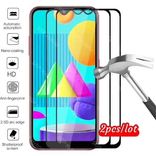 2pcs protective glass for samsung m01 glass for samsung galaxy m01 m 01 01m galaxym01 tempered glass on sansung samsong cover