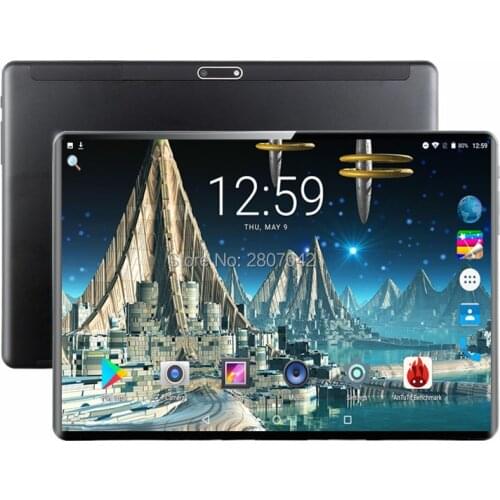 2020 New 10 inch Octa Core tablet Andriod 9.0 OS 4G LTE Phone Call 1280*800 IPS Screen 6GB RAM 64GB ROM Type-C 4G Wifi GPS